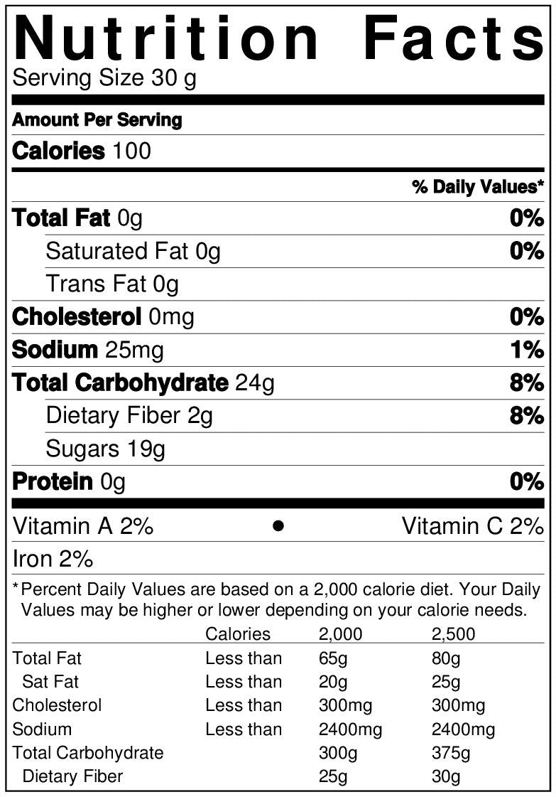 Anna and Sarah Mini Fruit Trail Mix Dried Fruits Assortment Healthy Snack in Resealable Bag 2lbs 1 Pack