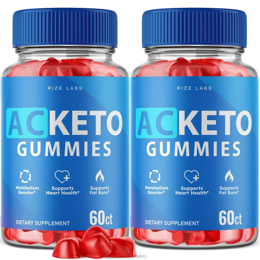 rize labs - AC Keto Gummies for Advanced Weight Loss Support Max Strength Formula Keto+ACV Energy 1000MG Gummy (120 Gummies)