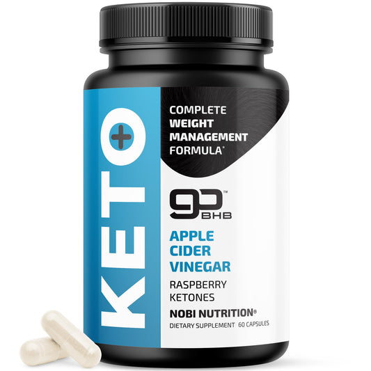 Keto Pills with Apple Cider Vinegar, The Mother & BHB | 1000mg GoBHB Exogenous Ketones & Raspberry Ketones for Metabolism, Ketosis & ACV Keto Diet Support | Gluten-Free Supplements | 60 Capsules