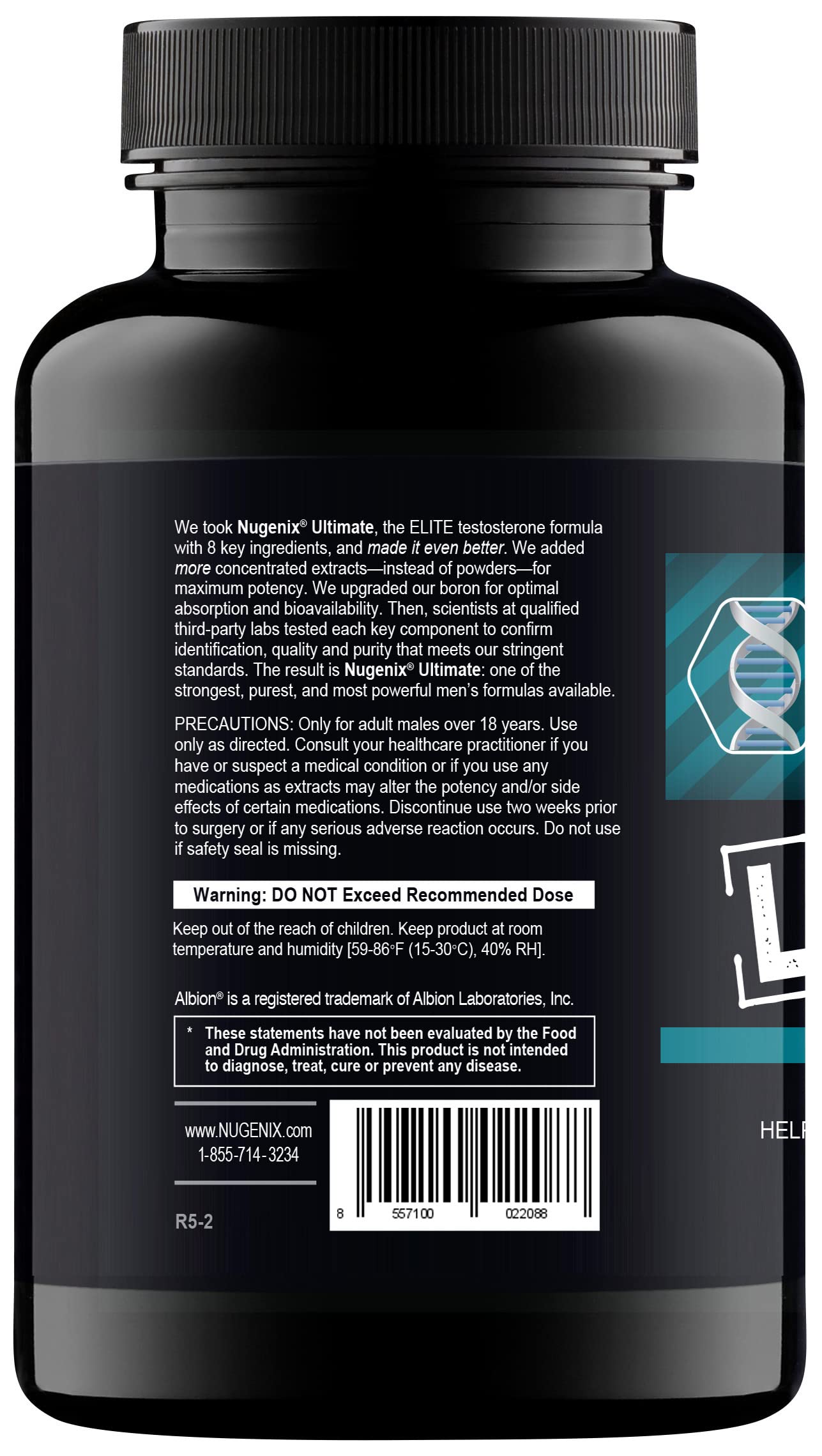 Nugenix Ultimate, Testosterone Booster, 120 tablets