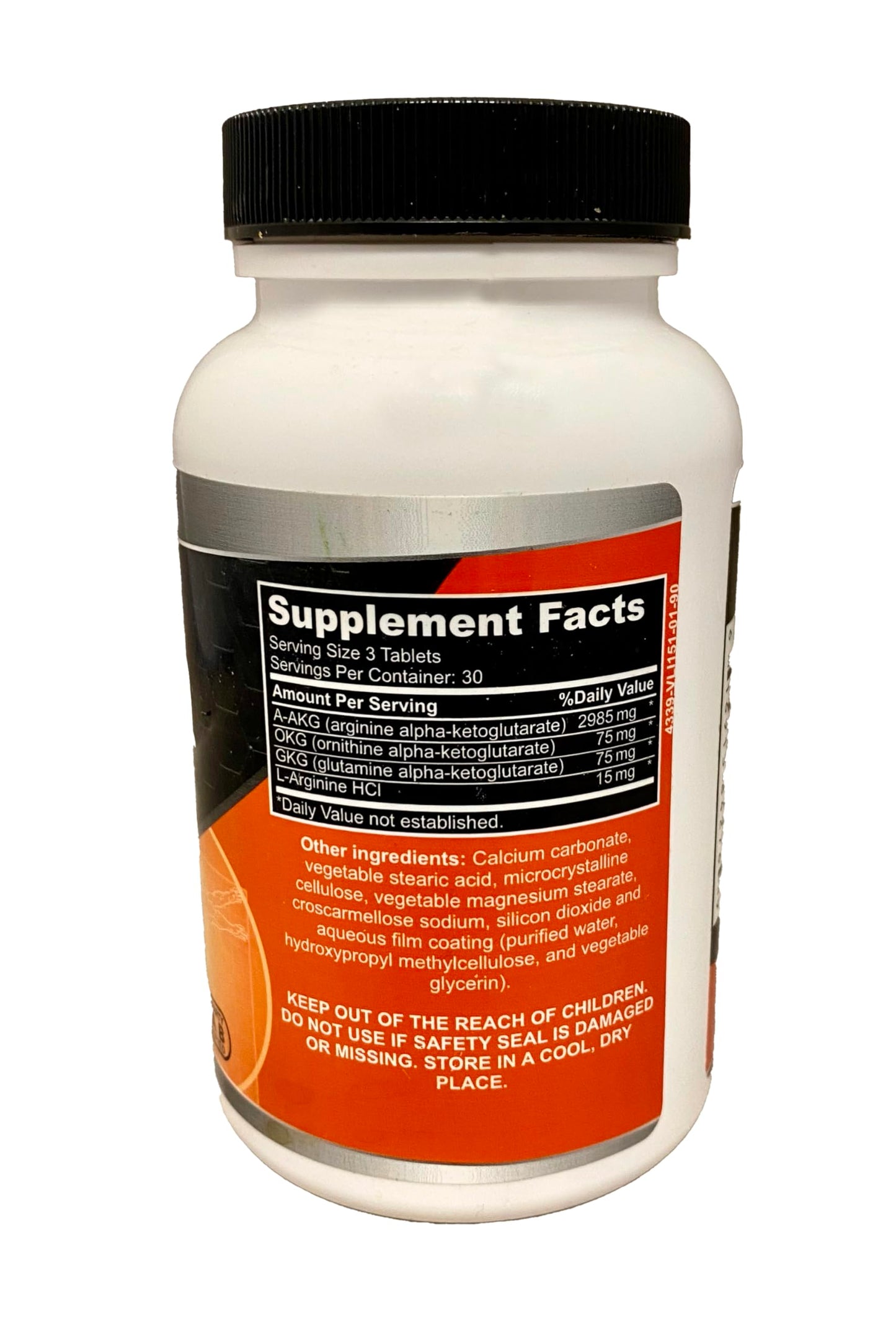 Extra Strength L Arginine - 3150mg Nitric Oxide Supplement - Powerful NO Boosters AAKG, OKG, GKG for Muscle Growth, Vascularity & Energy to Train Harder - 90 Tablets