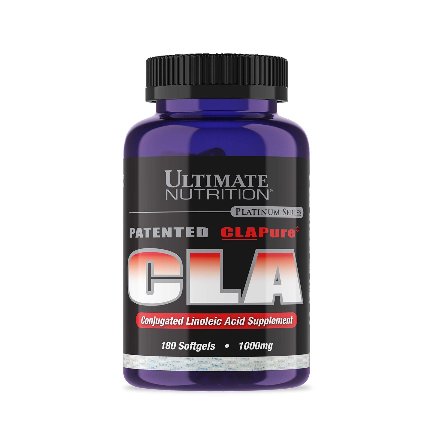 Ultimate Nutrition CLA Pure Fat Burner Weight Loss Supplement - Patented 1000mg Premium Strength Formula, 180 Softgels