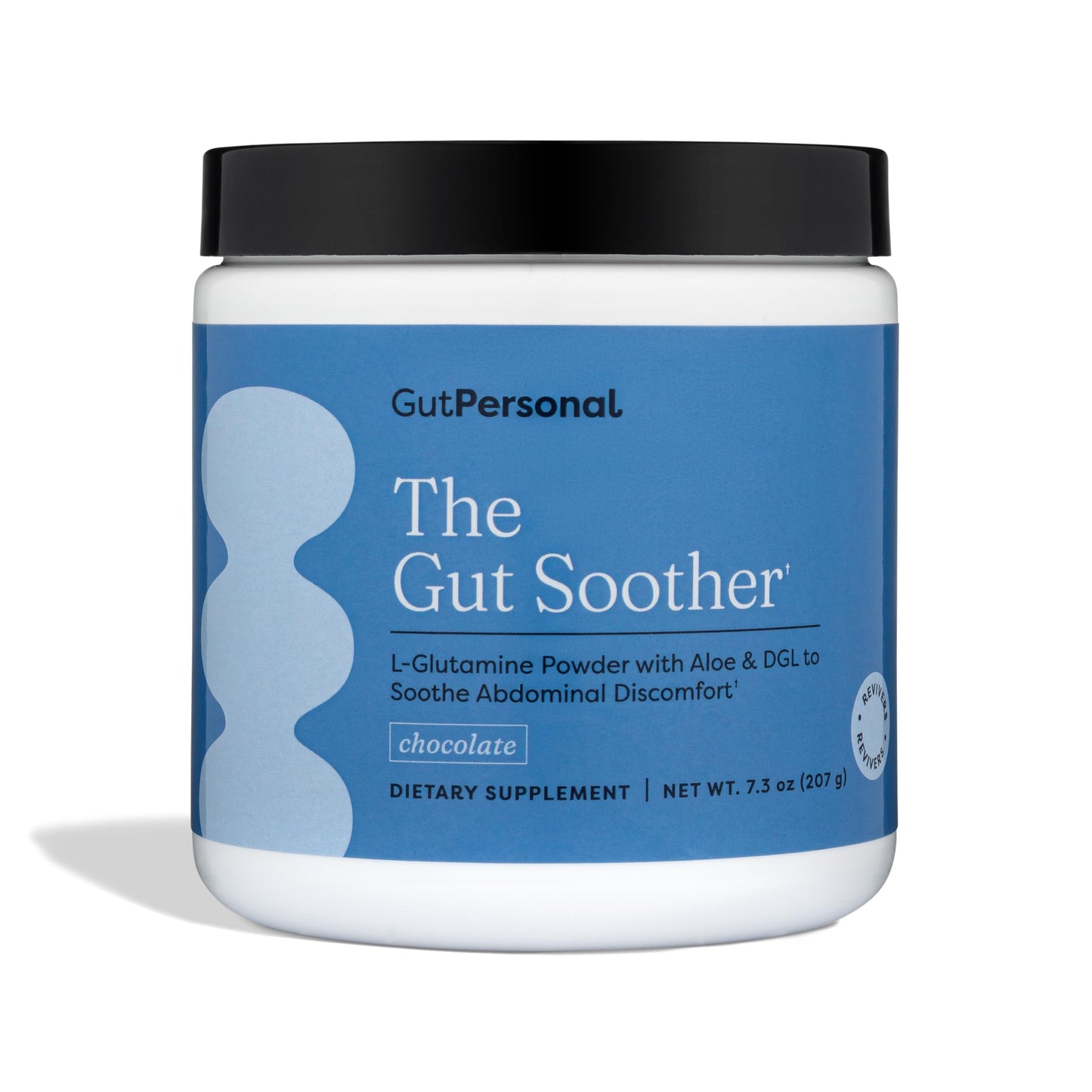 The Gut Soother L-Glutamine Powder Supplement: Restore Gut Lining, Soothe Digestive Discomfort While Promoting Overall Gut Health, 30 Servings (Chocolate)
