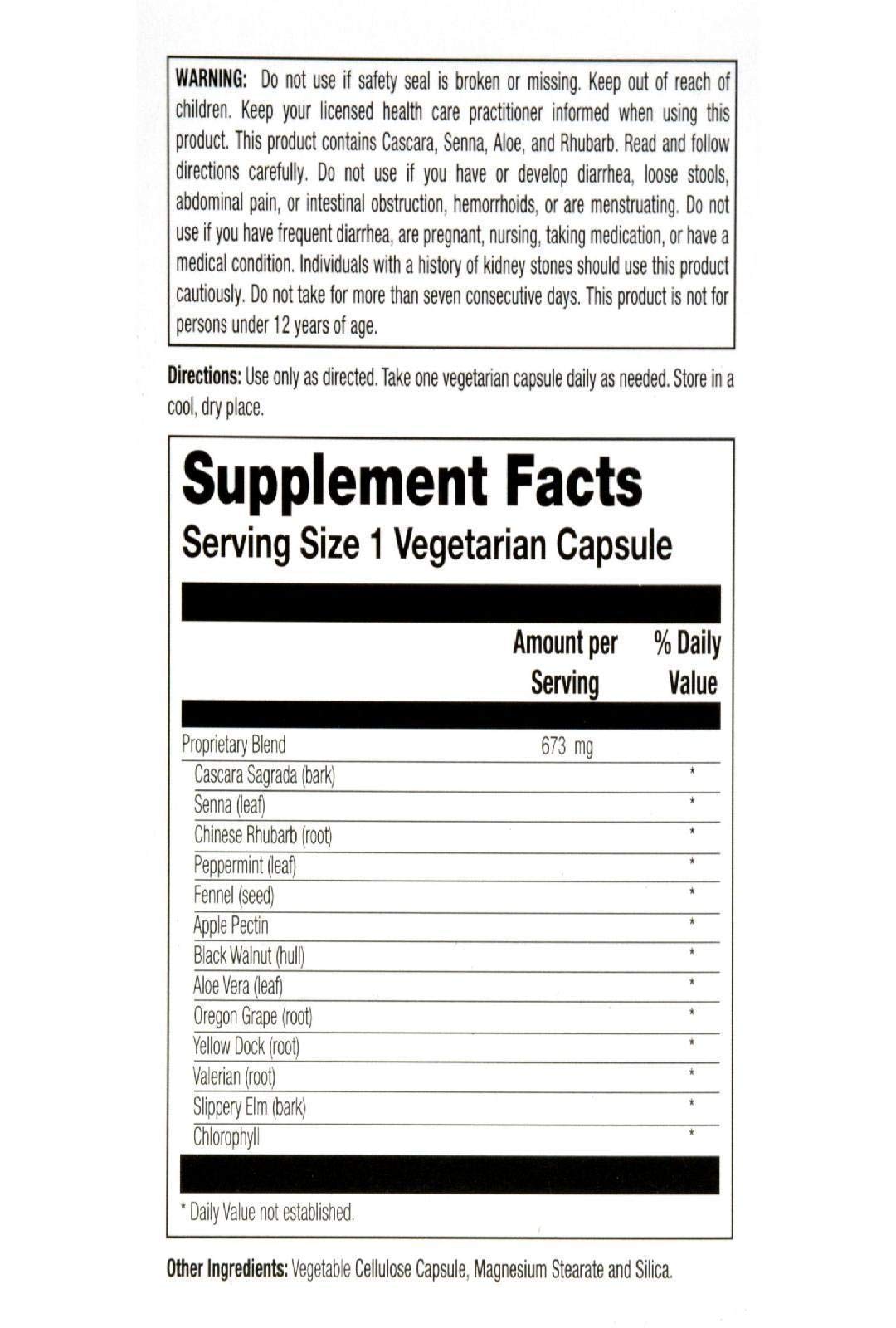 Ultra Colon Clenz Natural Balance 60 Caps