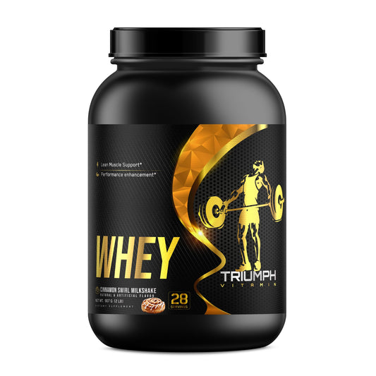 TRIUMPH VITAMIN 2lb Whey Cinnamon Swirl - 28 Servings