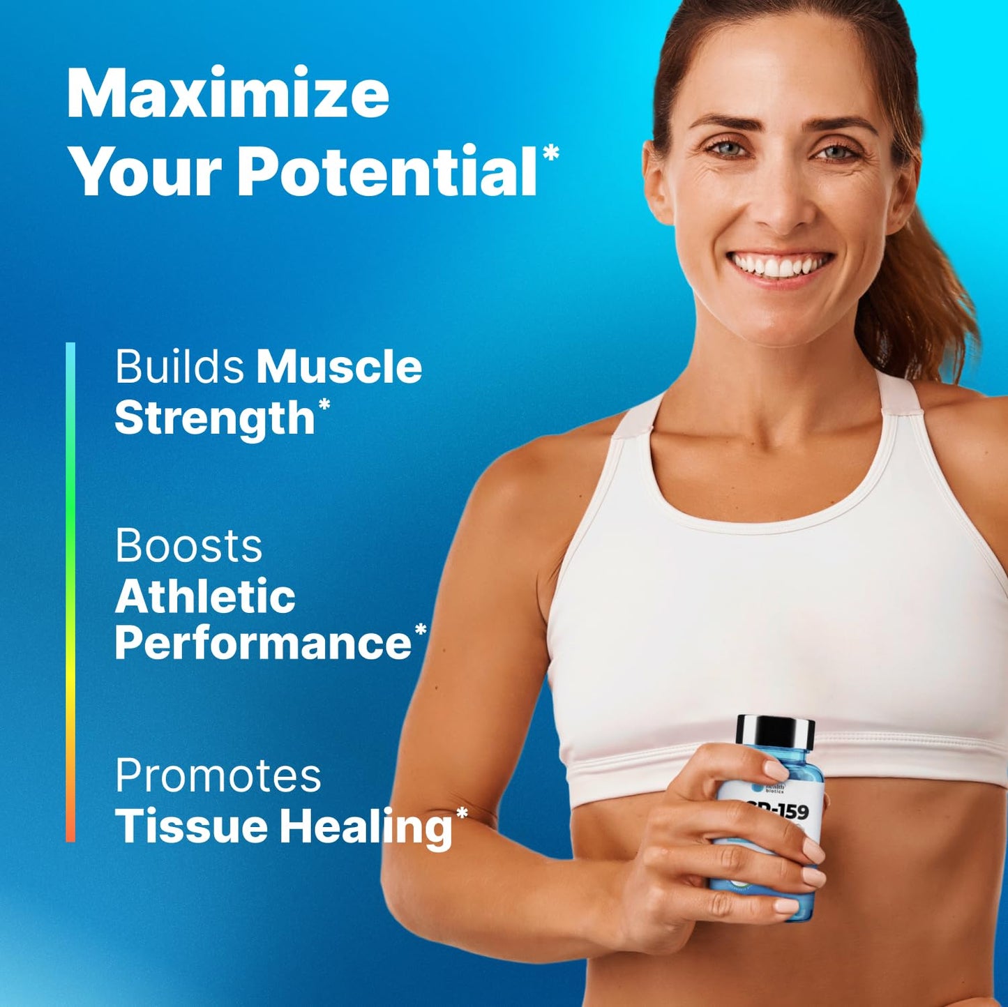 Healthbiotics BCP-159 Capsules - Cycle Support & Muscle Recovery & Post Workout Recovery Supplement & Nac Supplement | Research Proven Quality | 60 Oral Capsules (1 Pack)