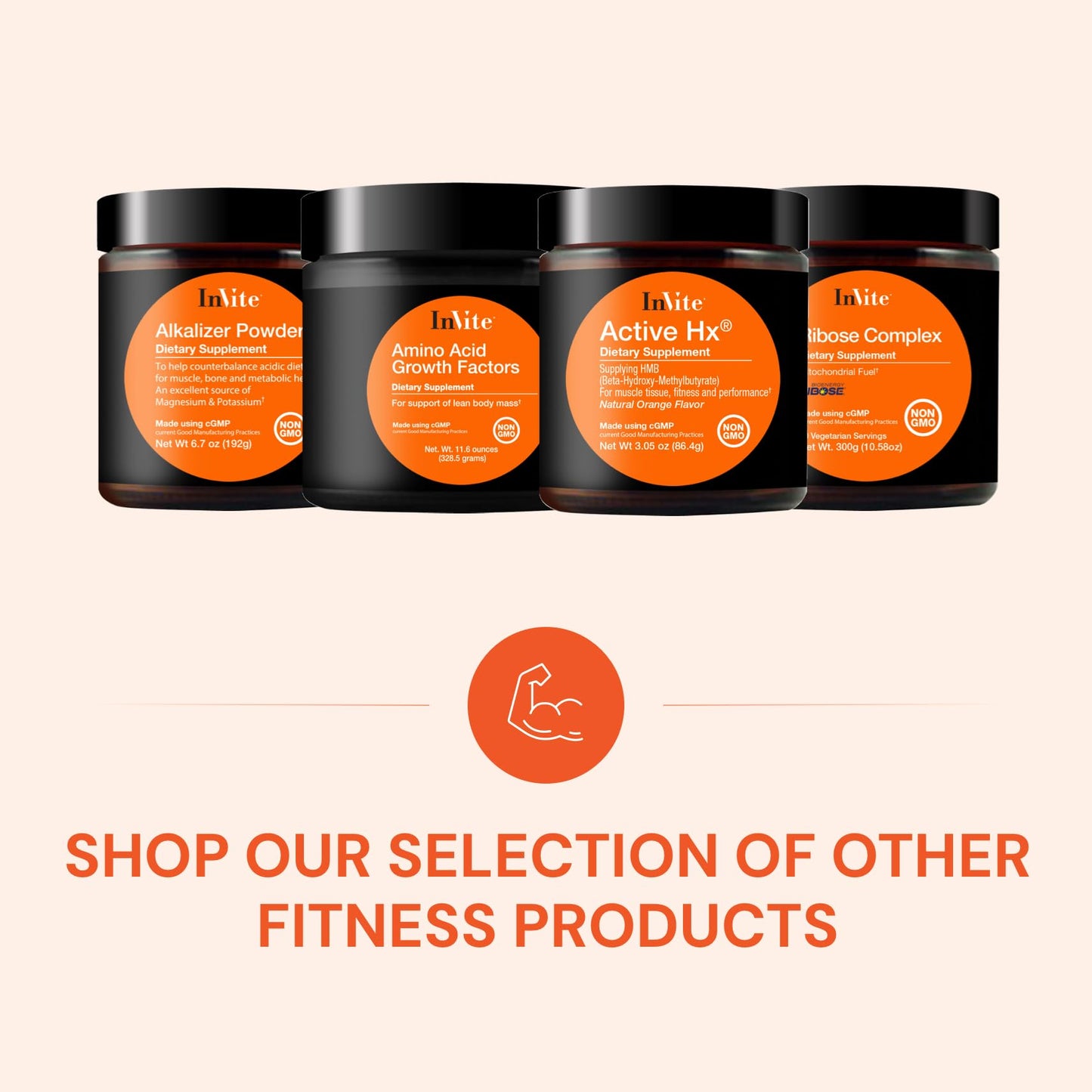 Invite Health Active Hx® - Supports Muscle Function, Muscle Recovery and Energy Balance - Provides HMB (Beta-Hydroxy-Methylbutyrate) 1.5 g, Calcium 289 mg - 30 Servings