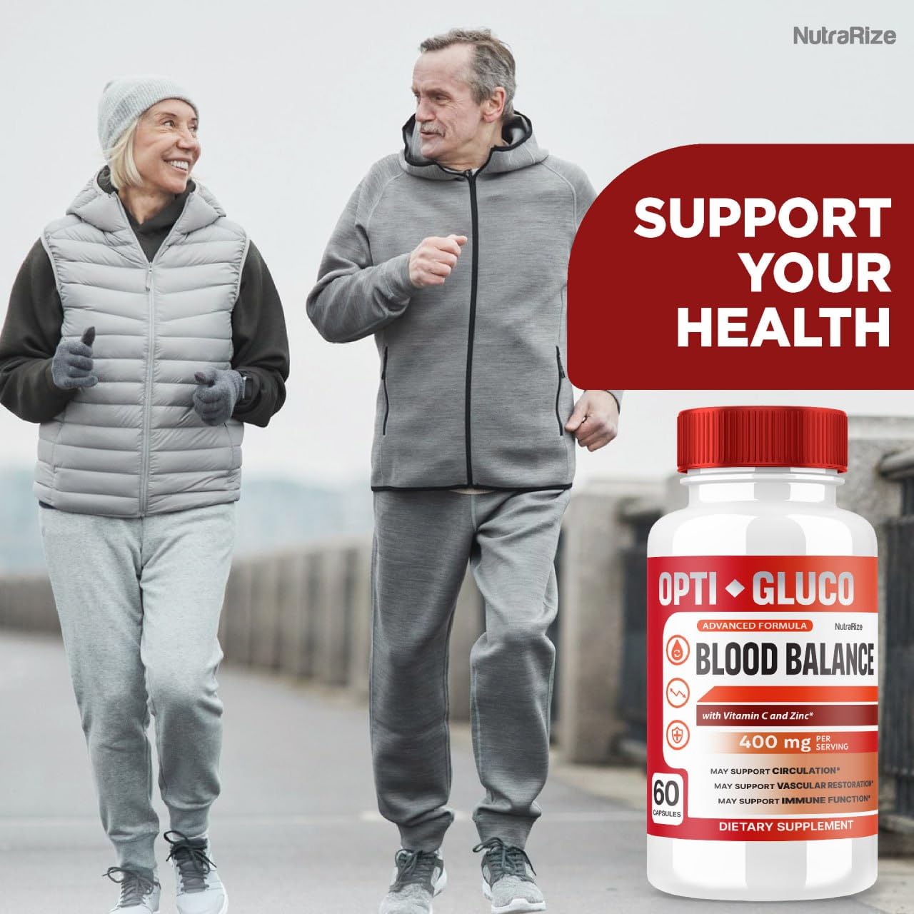 (3 Pack) Opti Gluco - Opti Gluco Capsules to Maintain Stable Healthy Levels, All-Natural Blood Dietary Supplement, Opti Gluco Advanced Formula for Optimal Health, OptiGluco Reviews (180 Capsules)