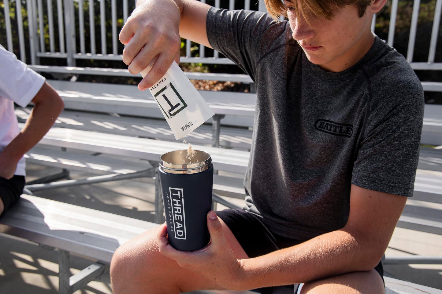 Thread Performance Daily Fuel - Chocolate Brownie | All-in-One Sports Nutrition for Young Athletes | 21g Protein, 60+ Organic Superfoods, Vitamins & Minerals | 30 Servings