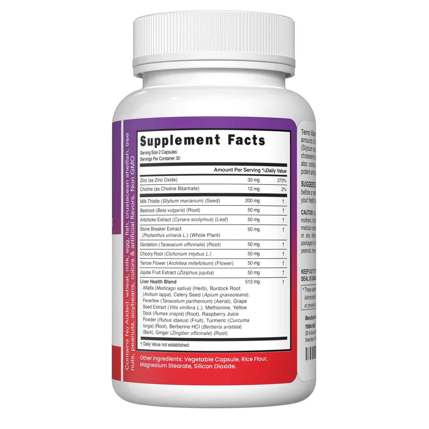 Liver Cleanse Detox Milk Thistle Liver Support 1000mg High Potency Liver Focus Supplement with 22 Ingredients - Natural Detoxifier & Regenerator with Silymarin Extract