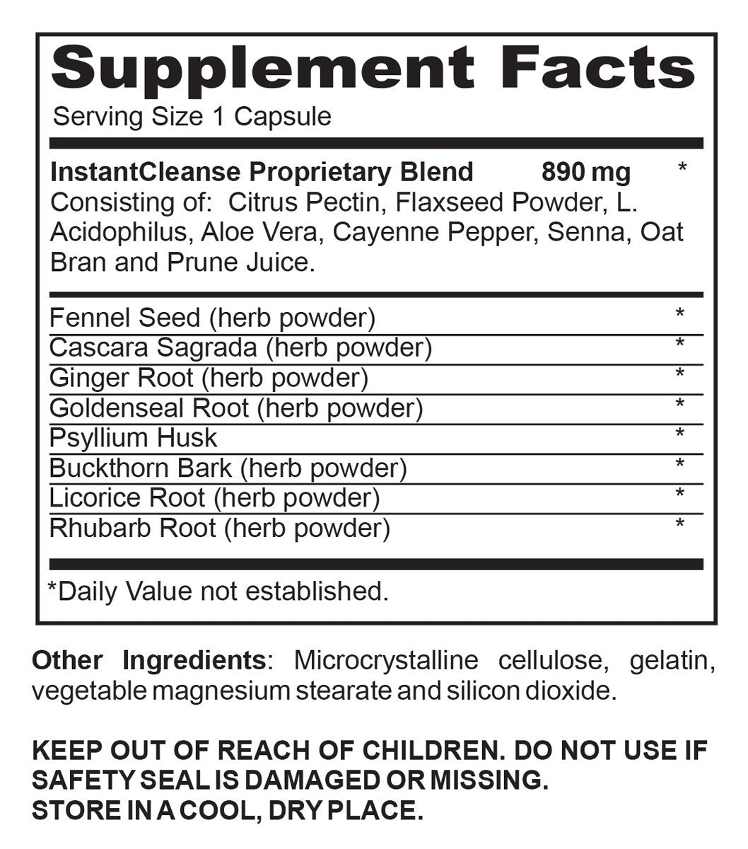 Cleanse Complete - Triple Strength Activated Colon Cleansefor Optimal Colon Health and Colon Care.