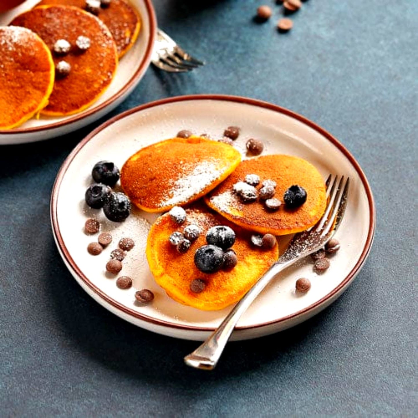 Nutmeg State Nutrition - Pancakes with Chocolate Chips, High Protein (12g), Low Calorie, Low Sugar, Appetite Suppressant for Weight Loss, 7 Servings Per Box