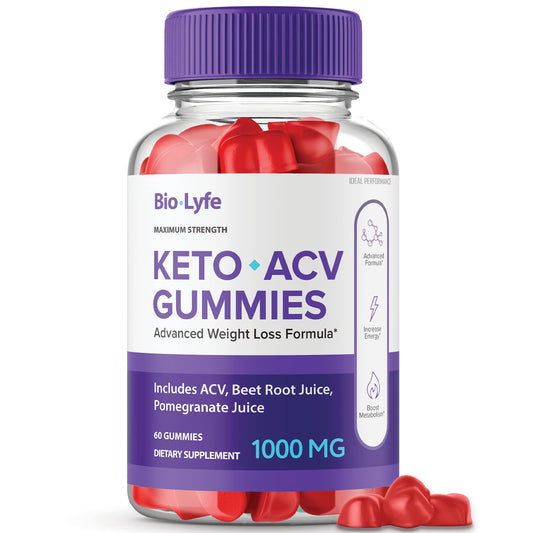 Biolyfe Keto Gummies Biolife Keto Gummies, Biolife ACV(60 Gummies)