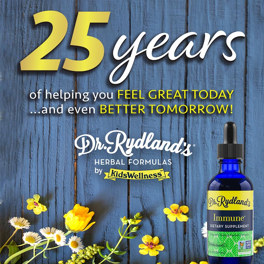 Dr. Rydland's Herbal Supplement | Created by KidsWellness, Effective on Adults & Children | ParaBiome Advanced Cleanse and Digestive Support | Made with Black Walnut, Clove, Wormwood | 4 Ounce Bottle