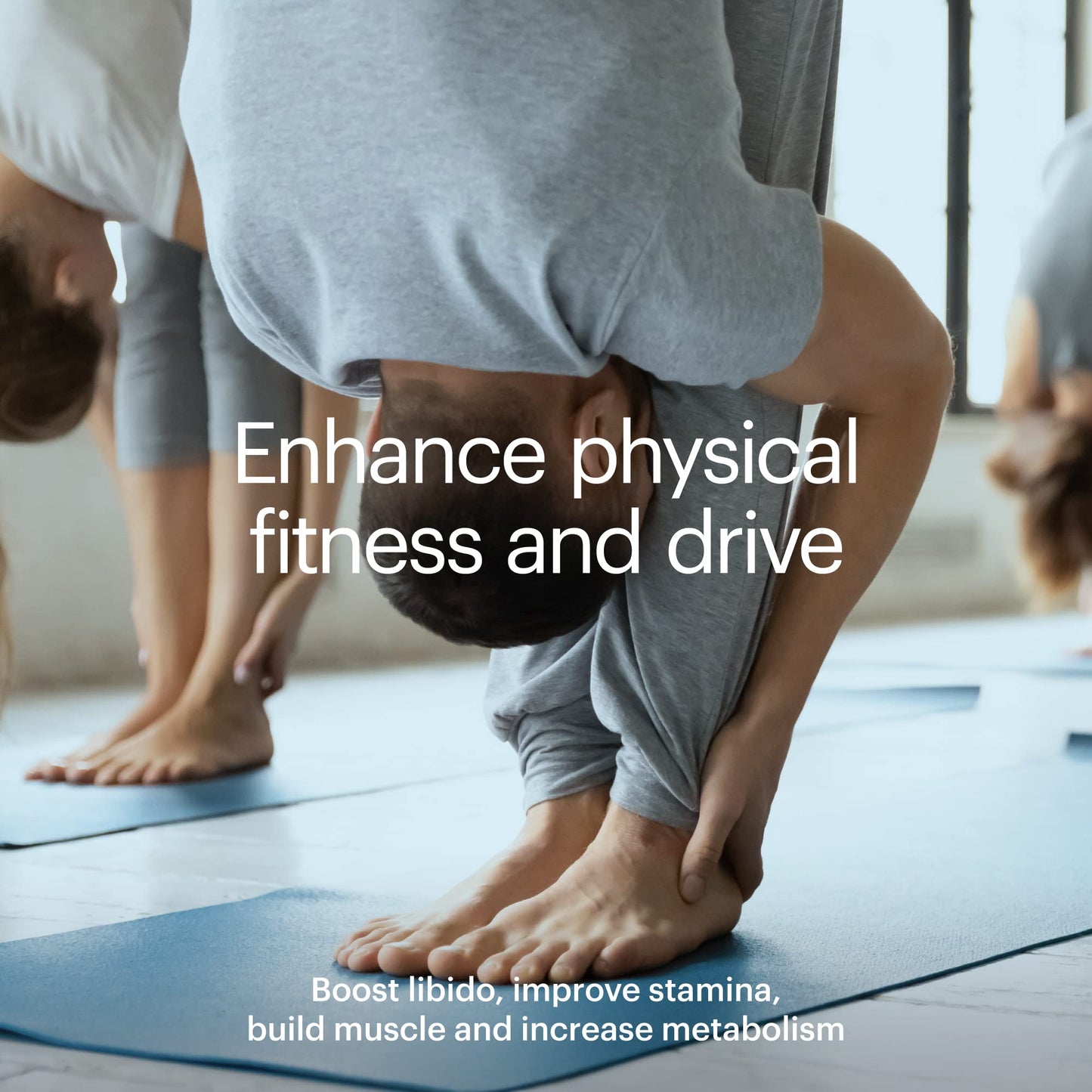 Wellthy Enhance Testosterone Supplement and Estrogen Blocker for Men (90 Pills)