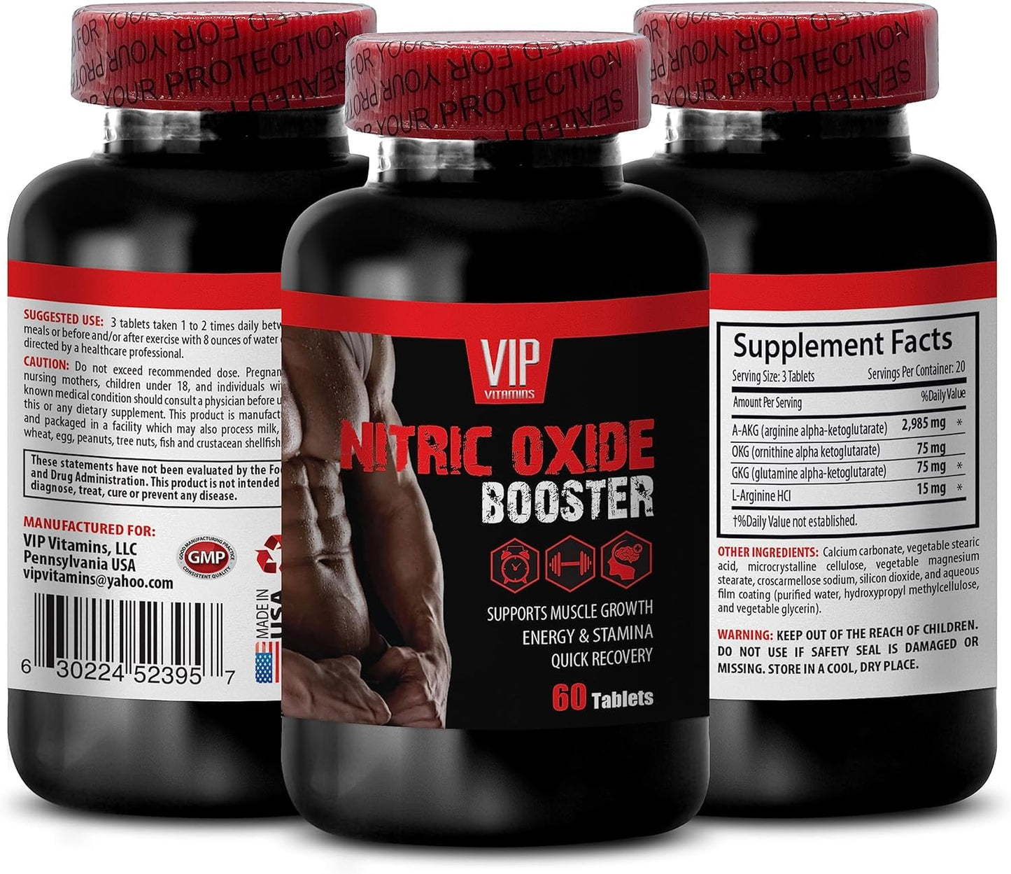 nitric oxide supplement pills - NITRIC OXIDE SUPPLEMENT - L-Arginine, Arginine Alpha-Ketoglutarate, nitric oxide pre workout powder for men, supplement, Glutamine Alpha-Ketoglutarate 1 Bot 60 Tabs
