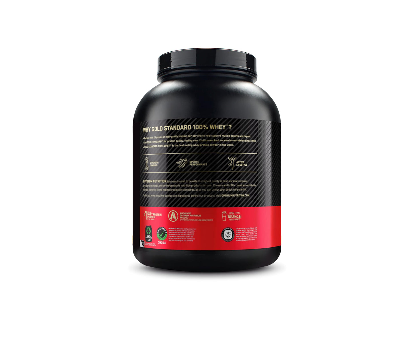 Optimum Nutrition 100% WHEY Gold Strawberry 5LB