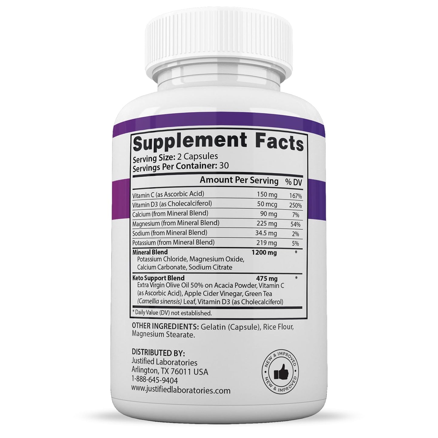 (2 Pack) F1 Extreme Pills 1675MG New & Improved Formula Contains Apple Cider Vinegar Extra Virgin Olive Oil Powder Green Tea Leaf 120 Capsules