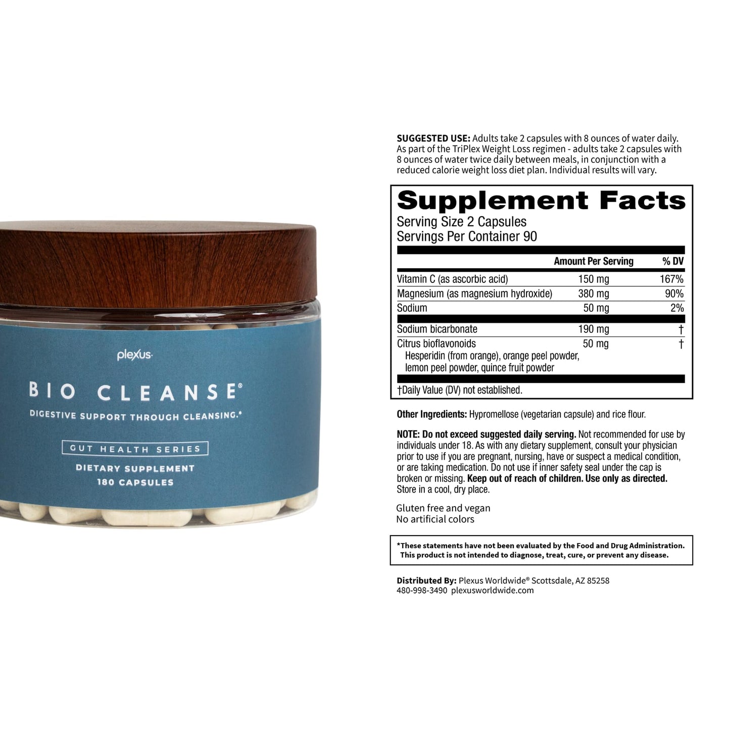 Plexus® Bio Cleanse® 180 ct.