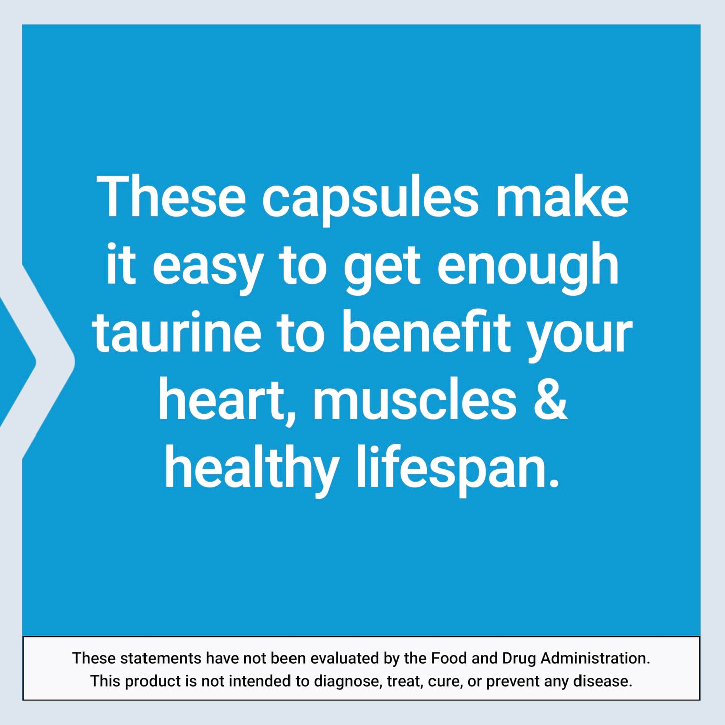 Life Extension Taurine, Pure Taurine Amino Acid Supplement, Heart, Liver and Brain Health, Longevity, Muscle and Exercise, 1000 mg dose, Non-GMO, Gluten-Free, Vegetarian, 90 Vegetarian Capsules