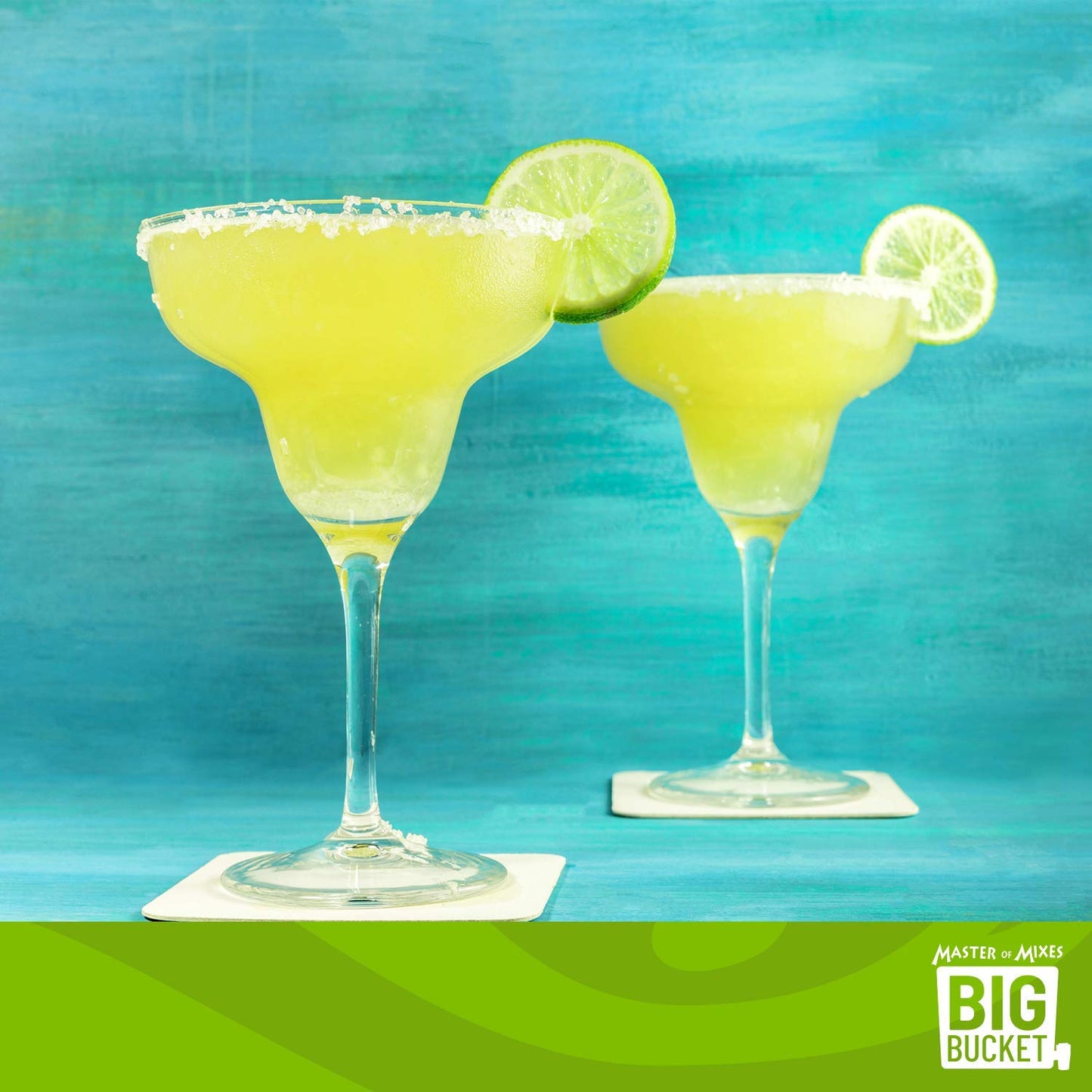 Master of Mixes BigBucket Margarita Mix Ready to Use 96 oz LowProfile Individually Boxed