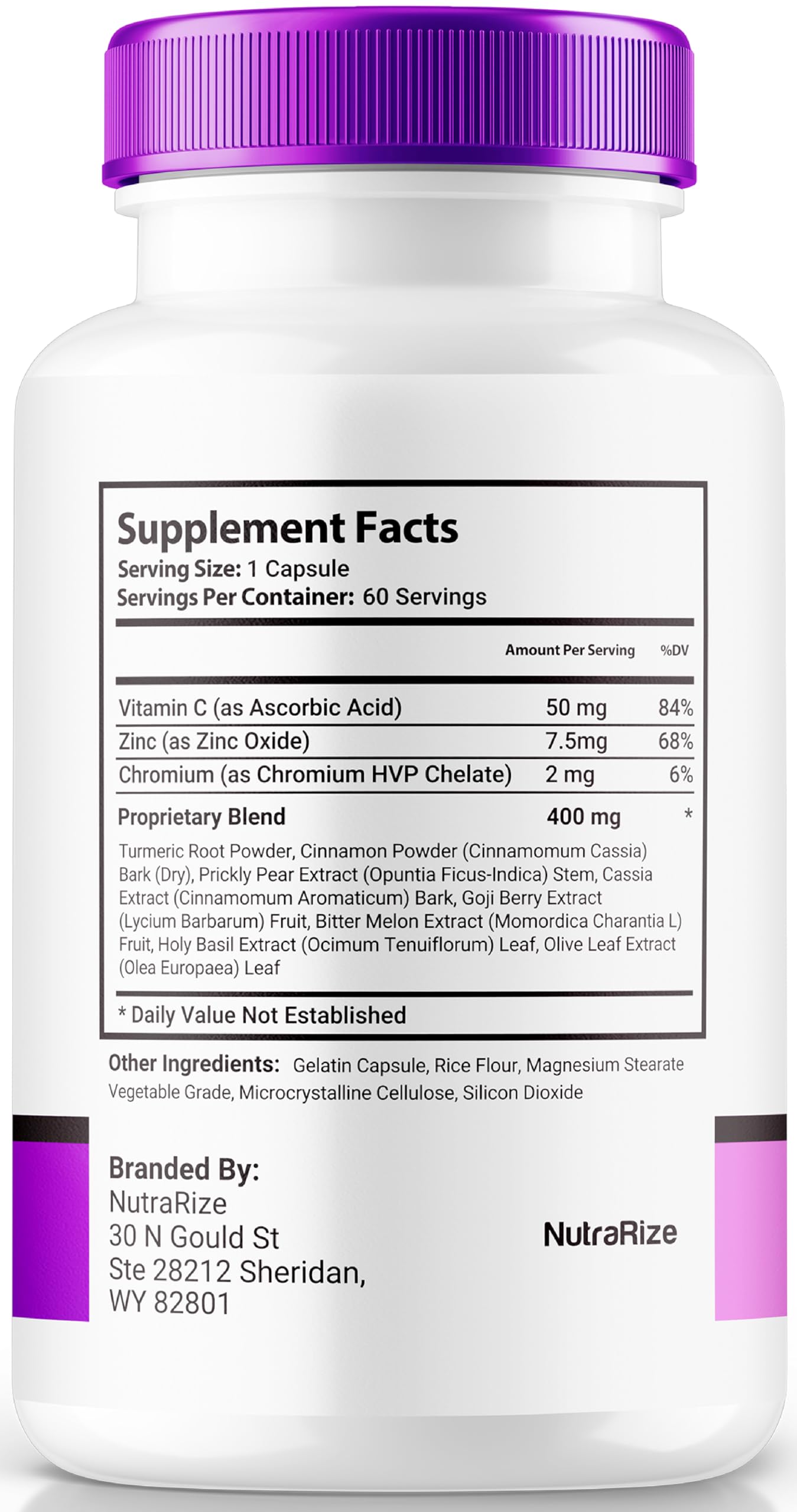 NutraRize (2 Pack) GlycoBoost - Official Glyco Boost Blood Support Formula, All Natural Capsules for Healthy and Stable Levels, GlycoBoost Blood Vessel Cleaner, Glyco Boost Optimizer (120 Capsules)