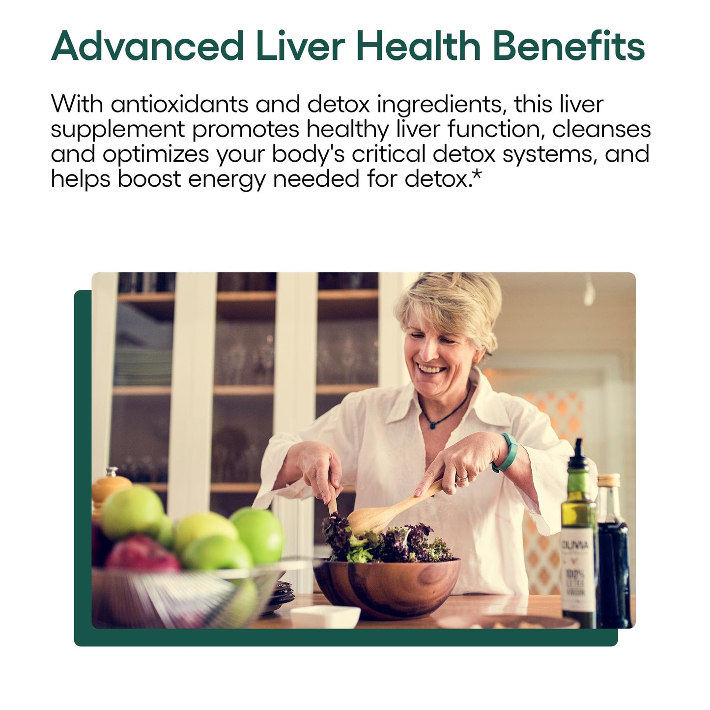 EcoNugenics ecoDetox Supplement for Liver Detox & Total Body Cleanse - Helps Enhance Digestive Health & Energy - Formulation w/Milk Thistle, Vitamin B12, Magnesium & More - 90 Capsules