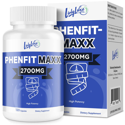 LivLyLuxe PhenFit-Maxx Weight Loss Supplement - Appetite Suppressant and Diet Pills - Metabolism Booster with CLA, L-Carnitine, Weight Loss Supplements for Women and Men