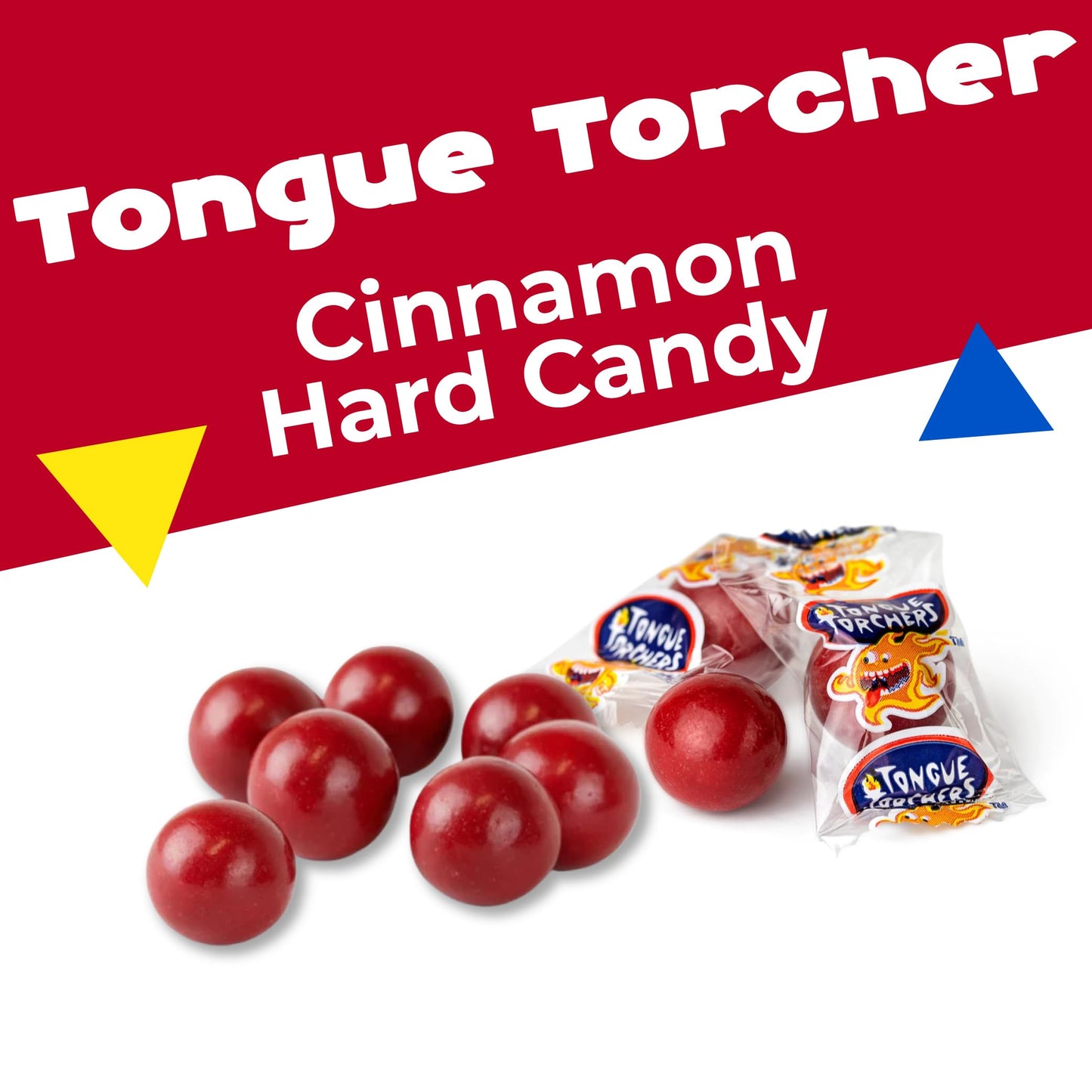 Tongue Torchers Cinnamon Flavored Hard Candy 1 Pound Bag  Approx 80 Count