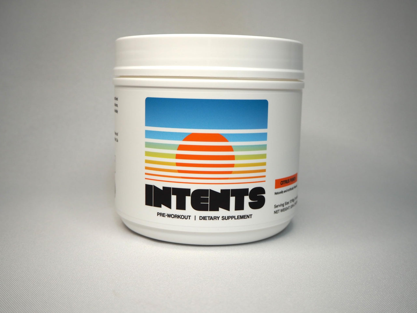Intents Nutrition Pre workout - Stim Free, Caffeine Free, Energy, Endurance, Focus, Strength