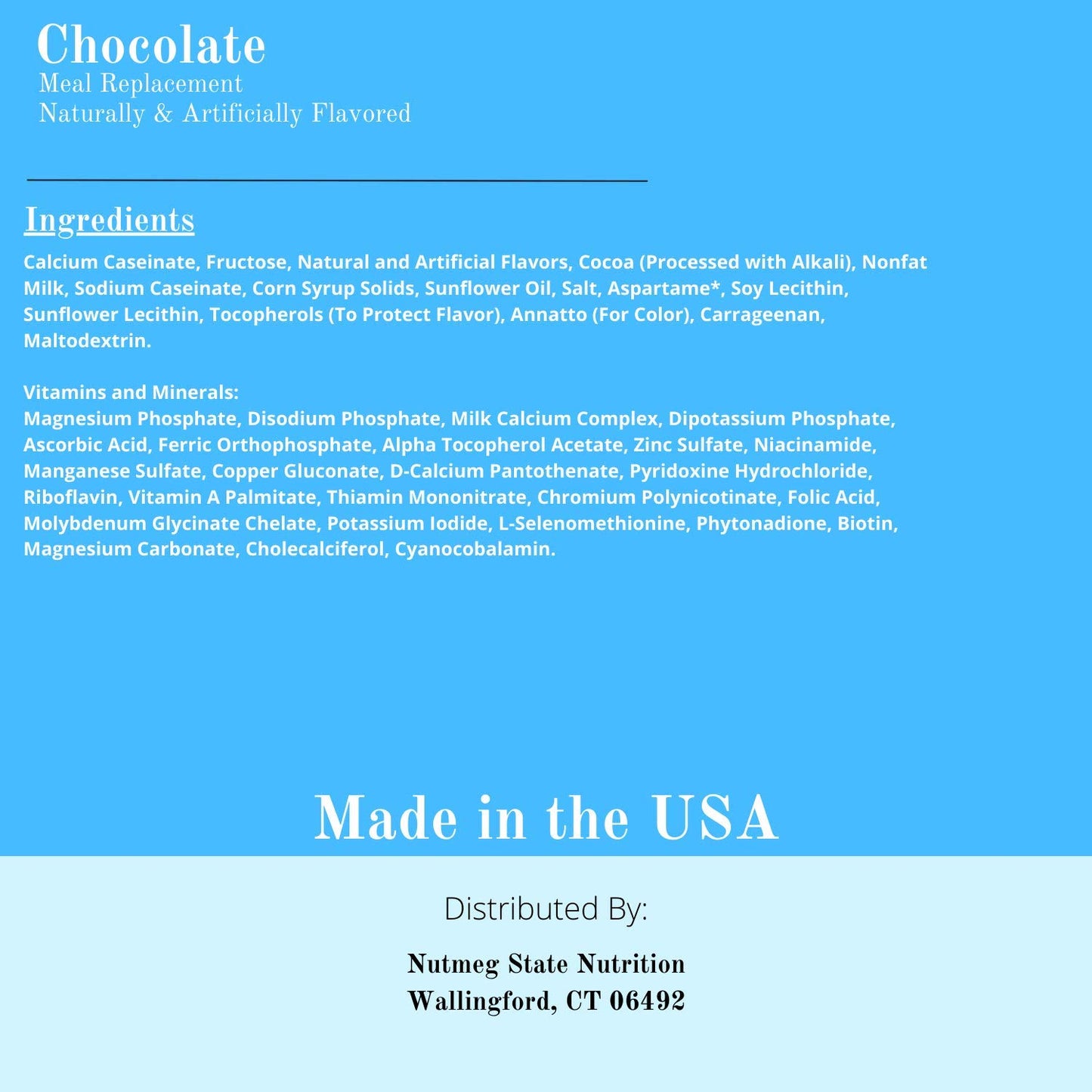 Chocolate 100 Calorie, 15 grams of protein meal replacement by Diet Protein to Go