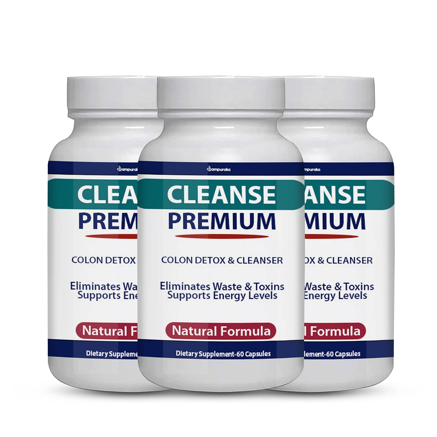 Cleanse Premium Advanced Formula Supplement 3 Pack 90 Days Supply