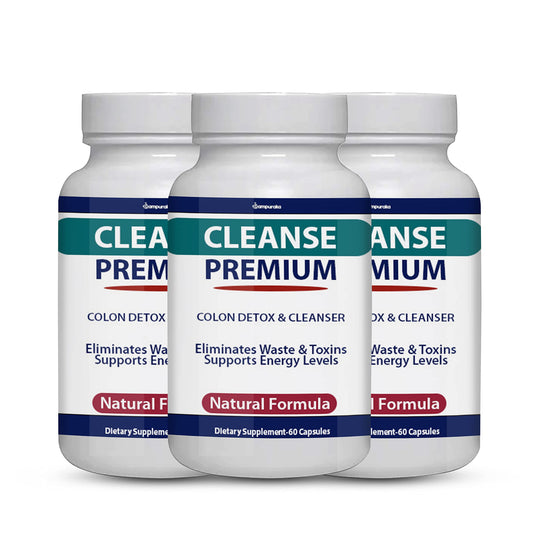Cleanse Premium Advanced Formula Supplement 3 Pack 90 Days Supply