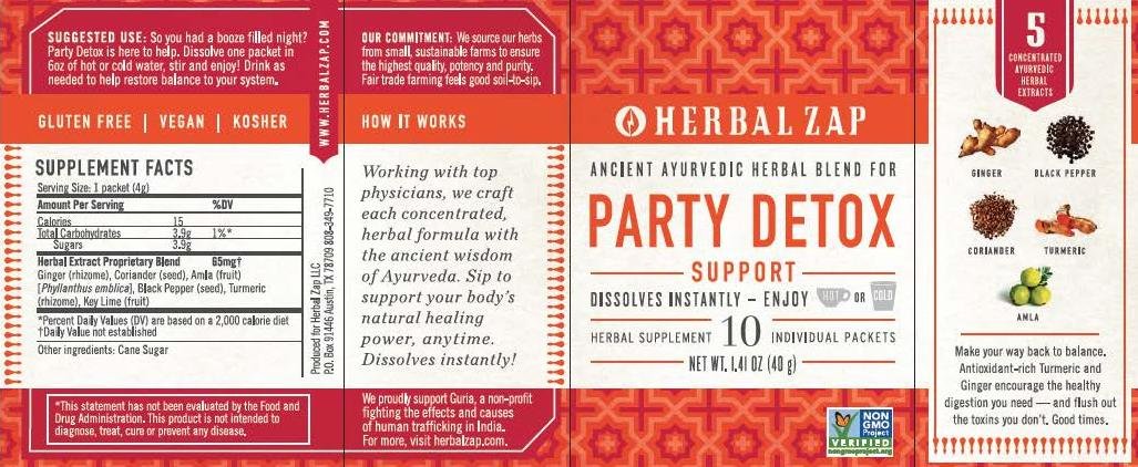 Herbal Zap Party Detox