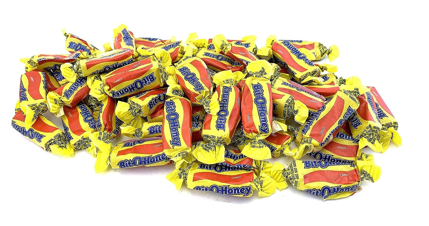 BitOHoney Retro Taffy Candy Individually Wrapped Pack of 3 Pounds