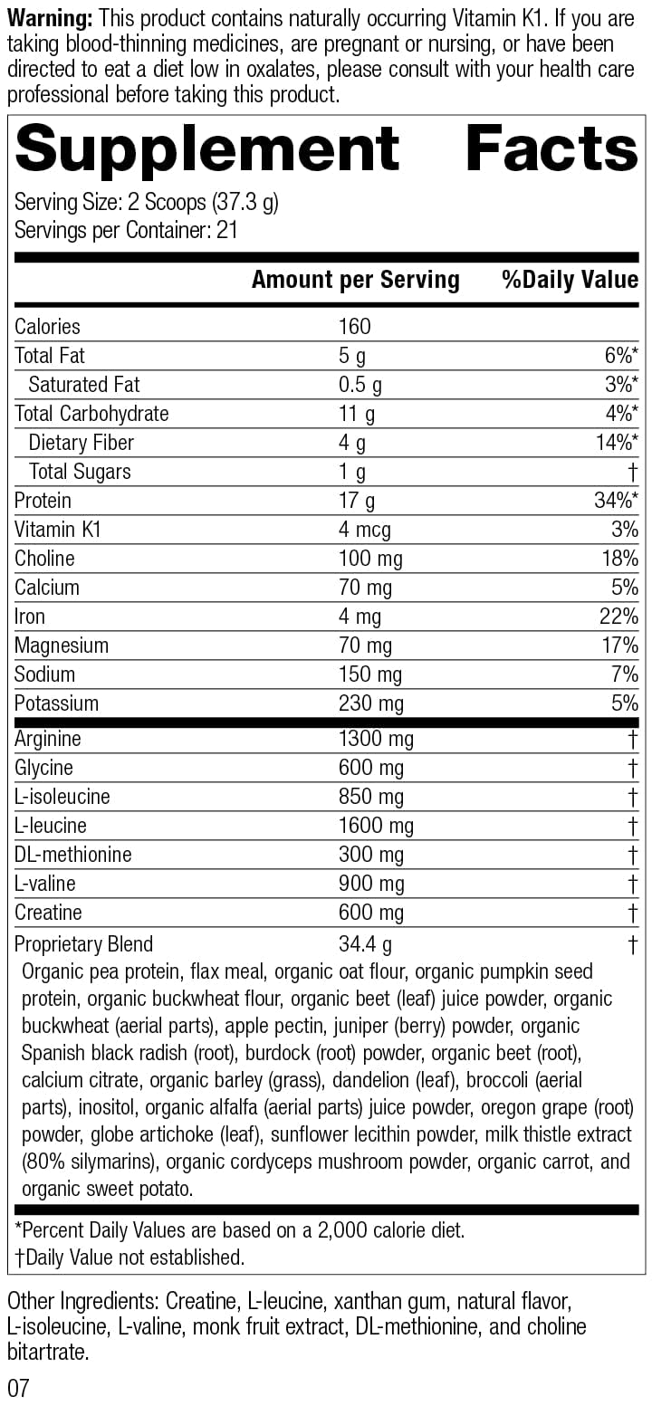 Standard Process SP Detox Balance Chai - Gluten-Free Detox Cleanse Formula with Magnesium, Iron, Creatine, Protein, arginine, Monk Fruit Extract, l-leucine, Choline, Potassium - 10-Day Program Kit