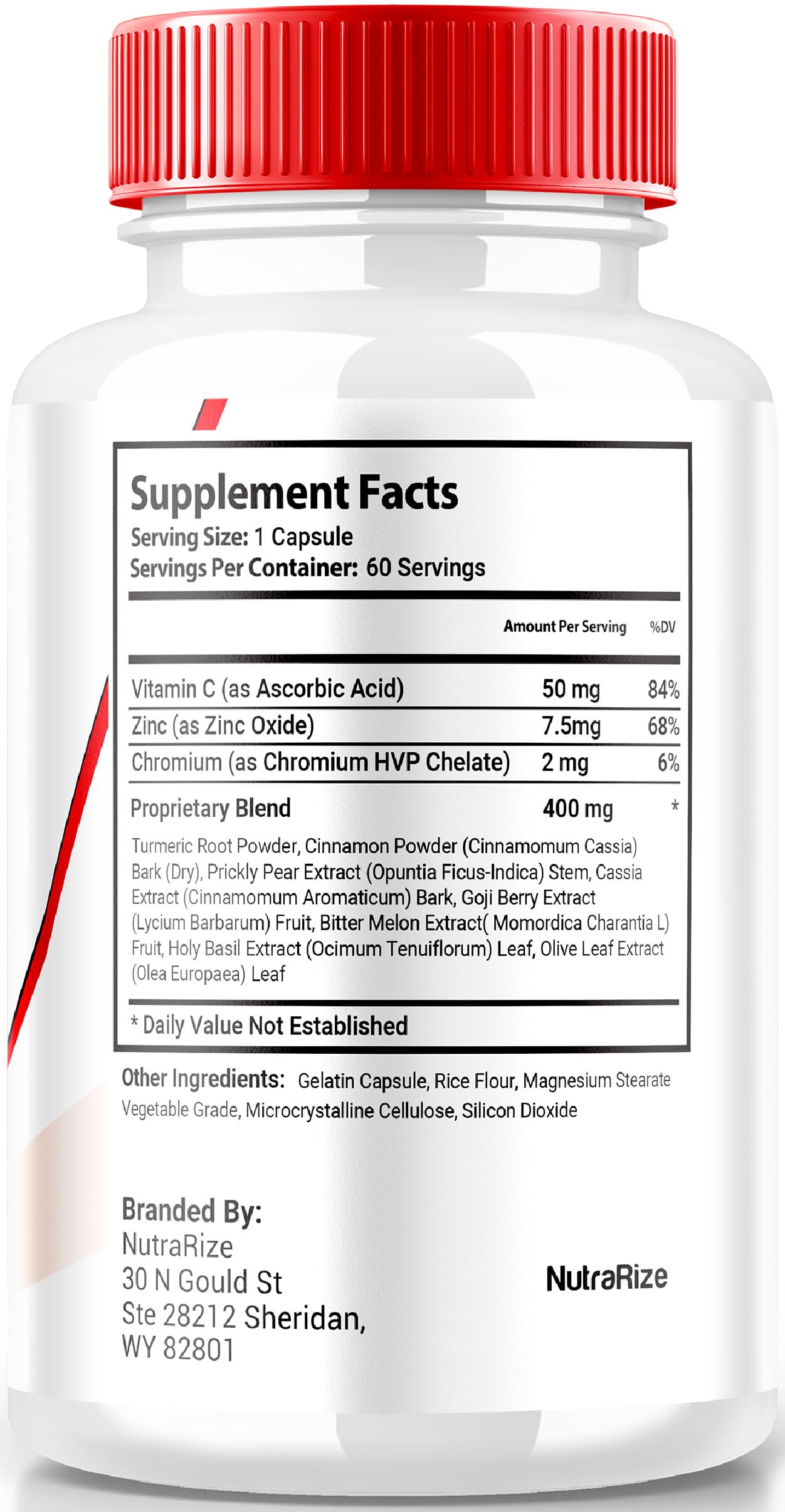 NutraRize (Pack of 2 Sugar Shield Blood Support Pills, Maximum Strength Formula, Capsules, Natural Blood Blend Complex, Reviews (120 Capsules)