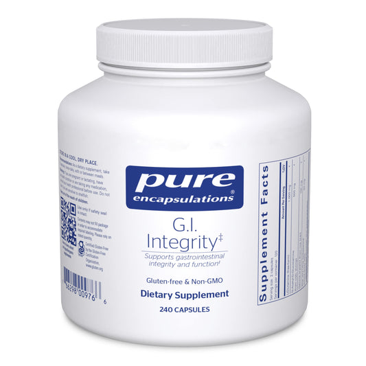 Pure Encapsulations G.I. Integrity | Enhanced Support for Gastrointestinal Integrity and Function | 240 Capsules