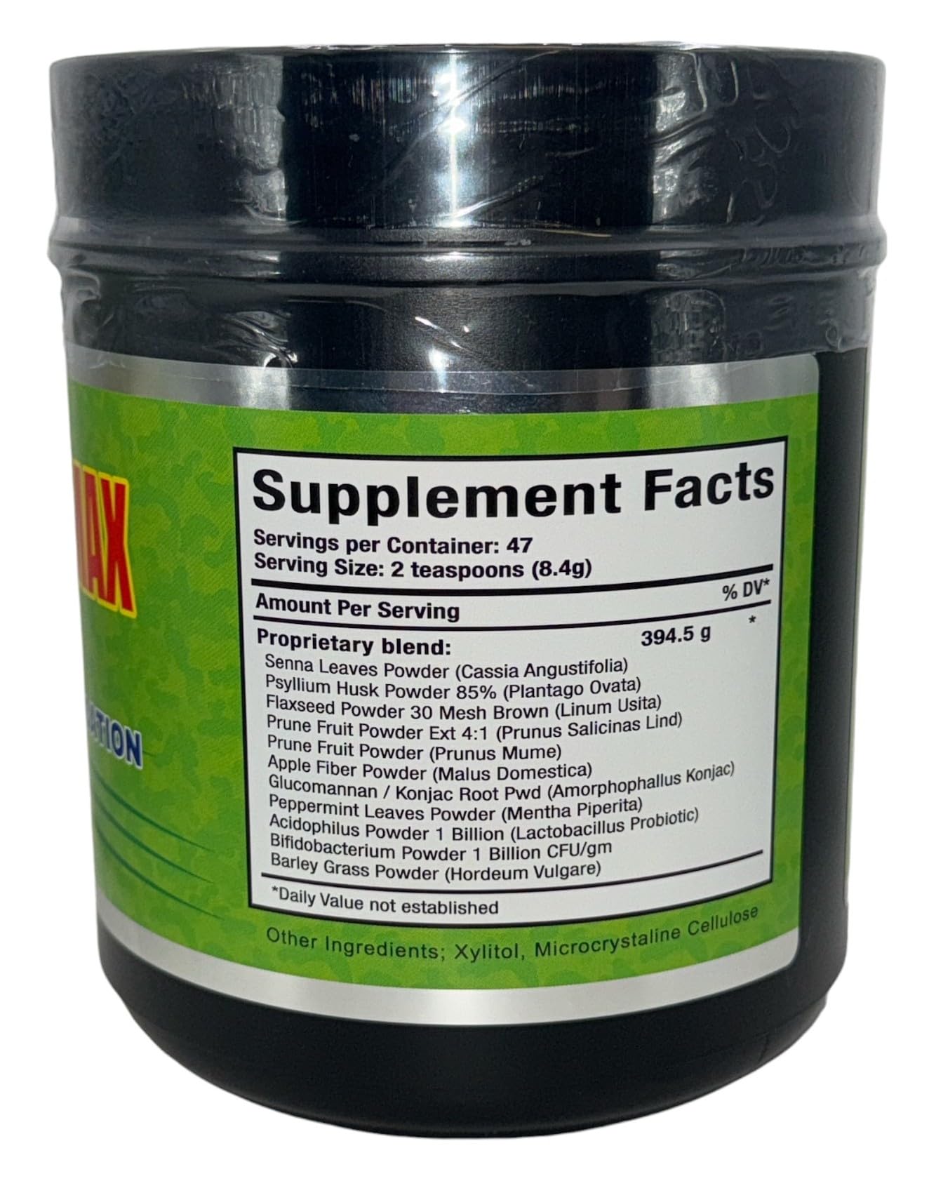 G.M.J FIBRA 18 Super MAX Powder (18 Fibers) - 400g - Dietary Supplement - Supports Cleansing & Detoxification, Unflavored (2 Pack)