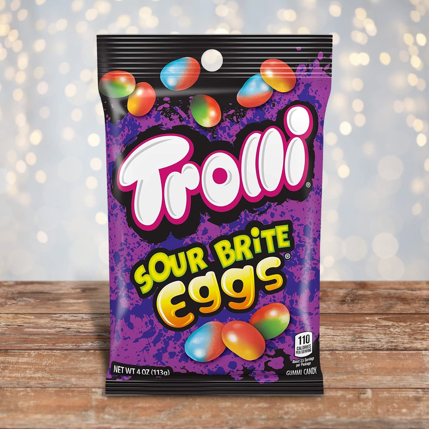 Sour Brite Eggs Chewy Gummy with Candy Shell Unique Novelty Jelly Beans Bulk Candies for Easter and Parties Pack of 3 4 Ounces Sour Brite Eggs