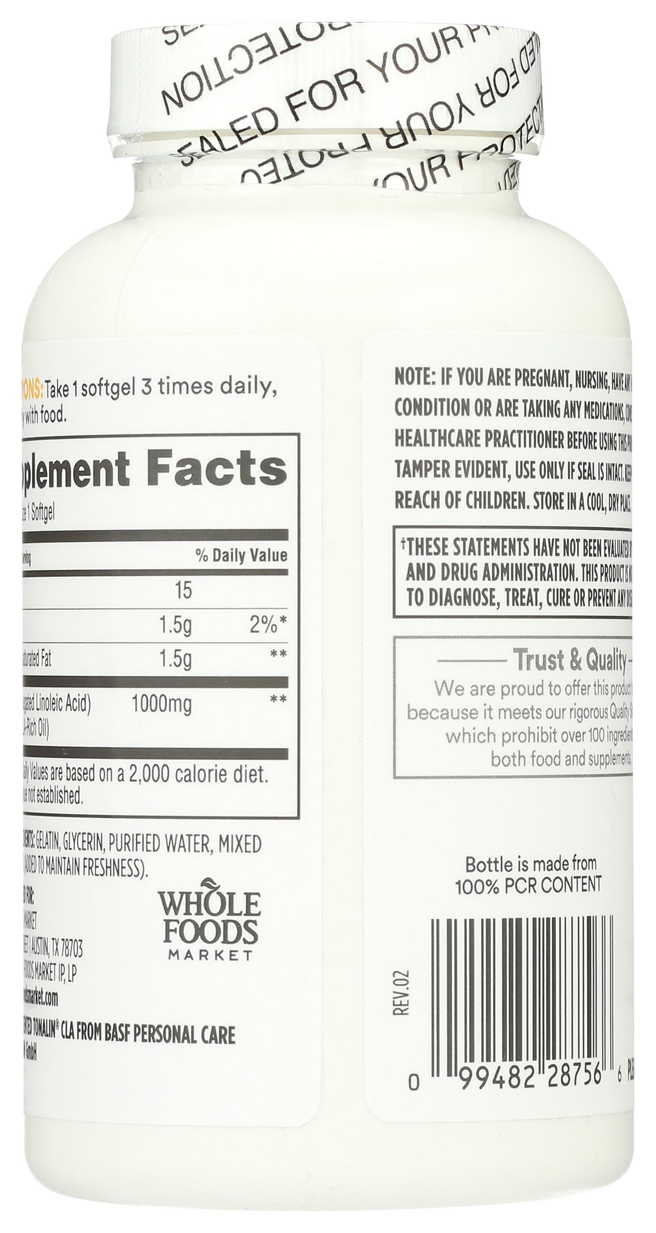 365 By Whole Foods Market, Tonalin Cla, 90 Count