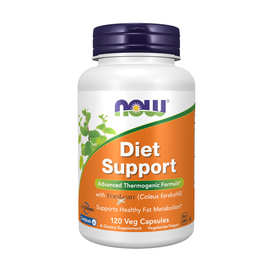 NOW Foods Supplements, Diet Support with ForsLean® (Coleus forskohlii), 120 Veg Capsules