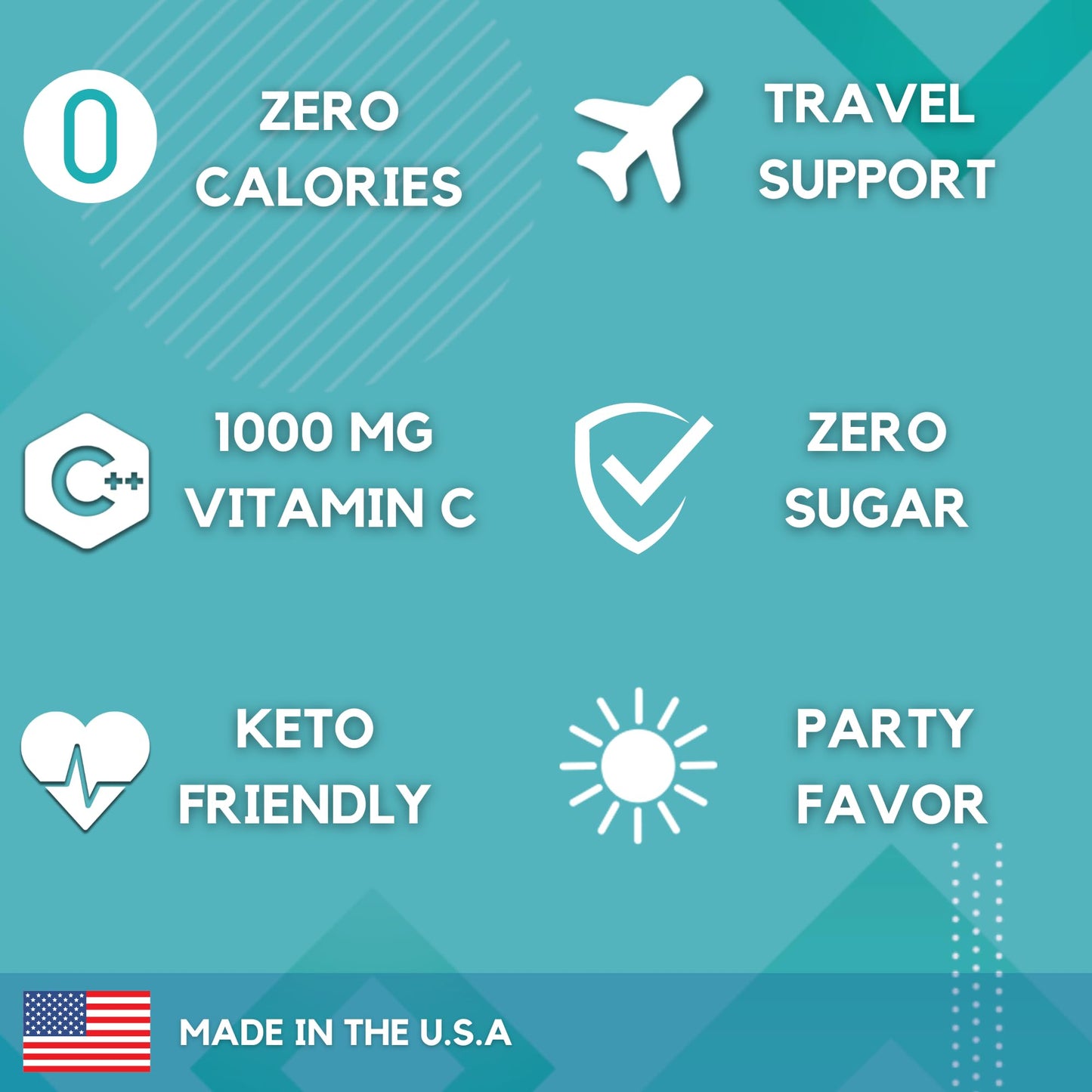 HydroMATE Electrolytes Powder No Sugar Variety Pack - 30 Instant Hydration Packets with Vitamin C to Boost Energy - Sugar Free Electrolytes to Support Hydration on Keto Diet & Party Favors