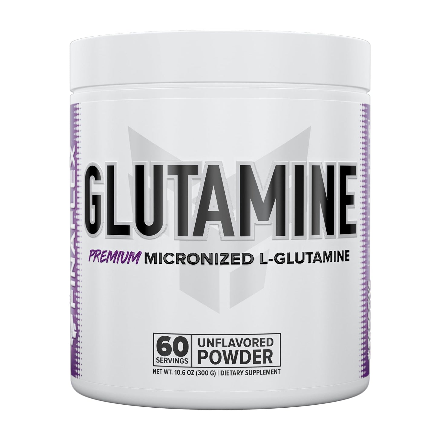 FINAFLEX Pure GLUTAMINE, Unflavored - 10.6 oz - Ultimate Muscle Recovery Powder - Reduces Muscle Breakdown & Supports Nitrogen Levels - 100% Pure L-Glutamine - 60 Servings