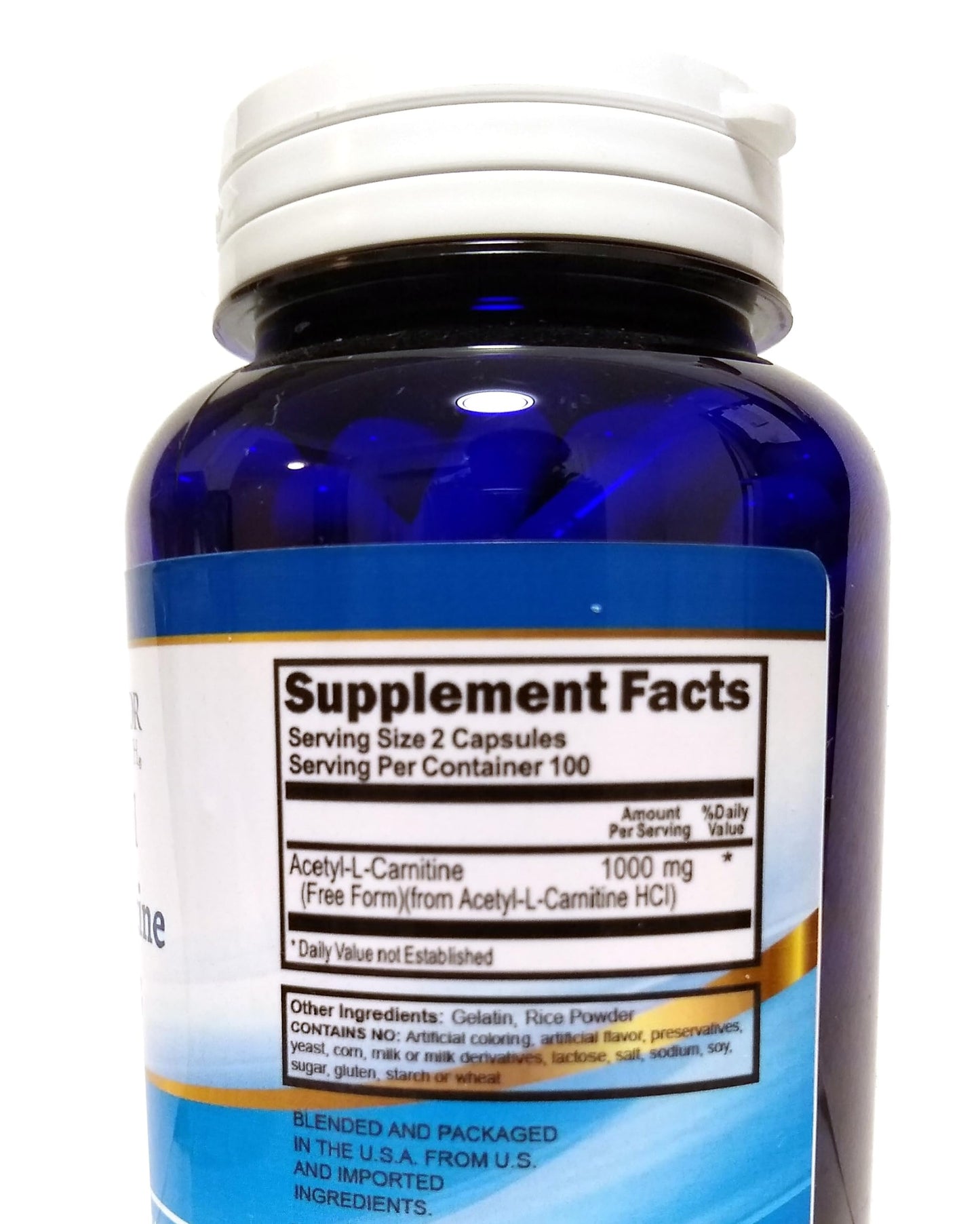 S SUPERIOR HEALTH L-Carnitine 200 Capsules - 500mg per Capsule