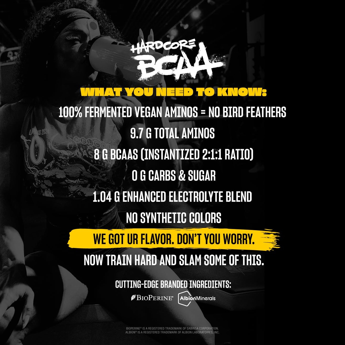 Mutant Hardcore BCAA - Pre, Intra or Post Workout - BCAA Next Level branched-Chain Amino Acids Supplement - Hydration + Recovery - 30 Serving - Grape