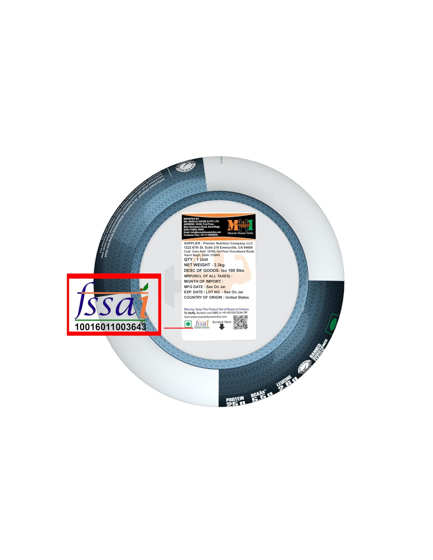 Dymatize Nutrition ISO 100, Whey Protein Powder, Gourmet Chocolate, 5 Pound