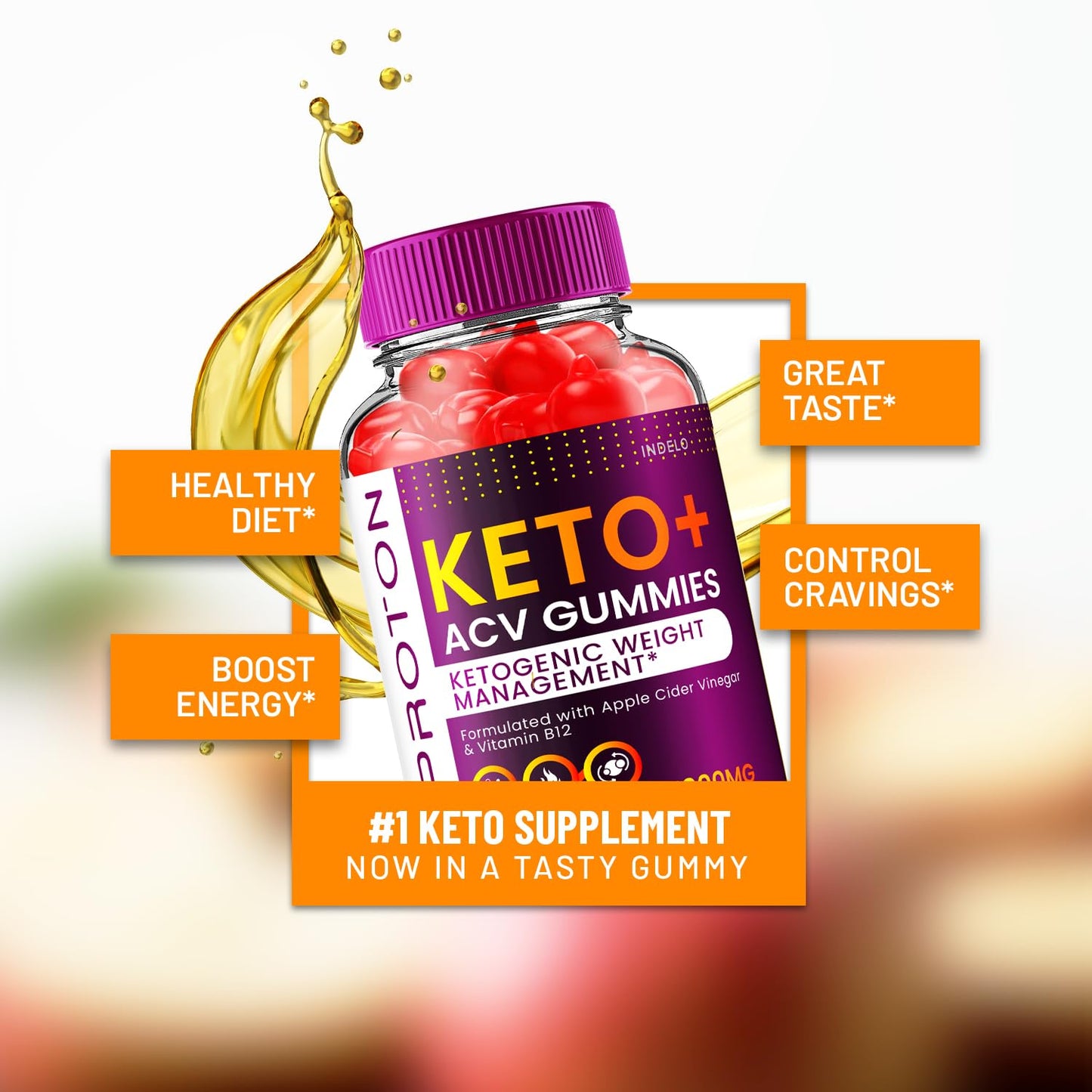 (2 Pack) Proton Keto ACV Gummies Advanced, Proton Keto + ACV Gummies 1000mg, Protein Apple Cider Vinegar Gummy Proton Gummies Reviews, Proton Keto+ACV Vitamin B12 (120 Gummies)