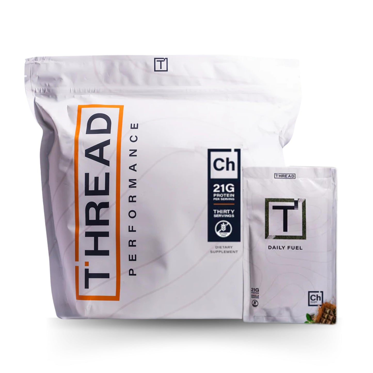 Thread Performance Daily Fuel - Chocolate Brownie | All-in-One Sports Nutrition for Young Athletes | 21g Protein, 60+ Organic Superfoods, Vitamins & Minerals | 30 Servings