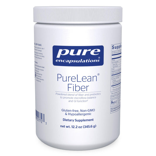 Pure Encapsulations PureLean Fiber | Powdered Blend of Soluble and Insoluble Fibers and Probiotics to Promote Microflora Balance and GI Function* | 12.2 Ounces*